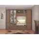 Шкаф Domani 36x35x180 см ЛДСП цвет орех