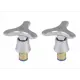 Маховик крест Viko V-0816 с кран-буксой