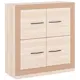 Консоль Мэрдэс Ко-100 ККо 99x106x38 см ЛДСП цвет кофе/бежево-белый
