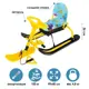 Снегокат Nika Kids Twiny 1 TW1/O2 безопасности цвет жёлтый/чёрный
