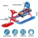 Снегокат Nika Kids Человек-паук CSM2/1 безопасности цвет голубой/красный