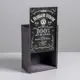 Ящик деревянный «С новым годом 100% мужчина» 20x14x8 см