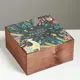 Ящик деревянный New year present 20x20x10 см