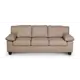 Диван прямой Смк Gedser 85x85x205 см текстиль цвет бежевый