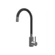 Однорычажный смеситель Konner Kitchen Kit1209Bk излив 20 см цвет серебристый