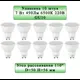 Набор ламп General lighting systems 660315_10 GLDEN-MR16-7-230-GU10-6500 GU10 220 В 7 Вт спот матовая 490 Лм холодный белый свет 10 шт
