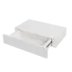 Полка мебельная Spaceo White 40x25x8 см МДФ цвет белый