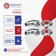 Угловое соединение Point PN00006 для полотенцесушителя 1"х3/4" гайка-штуцер хром пара