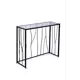 Консоль напольная Allconsoles 1021-CB 100x80x35 см сталь цвет черный