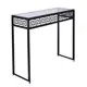 Консоль напольная Allconsoles 1061-CB 100x80x35 см сталь цвет черный