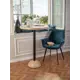 Стол круглый Мелодия света Bowl 950 80x80 см бетон цвет светло-бежевый