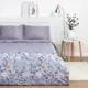 Комплект постельного белья Экономь И Я двуспальный микрофибра Полевые цветы фиолетовый