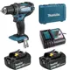 Дрель-шуруповерт аккумуляторная Makita DDF482RFE, 18 В Li 2x3 Ач
