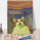 Картина по номерам Red panda Крик Кота 30x40 см