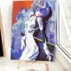 Картина по номерам Red panda Аниме Евангелион Рей 30x40 см