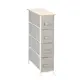 Комод Estares 4f-4d-beige 4 ящика 20x48x76 см сталь цвет бежевый