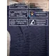Плед-покрывало вязаный Almaforhome Wave Wave/джинс, 90x160 см, трикотаж, цвет синий