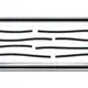 Решетка Tece Drainline organic 600960 для слива прямая нержавеющая сталь