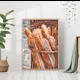 Постер 28 картин Багет. выпечка для кухни 50x40 см без рамы