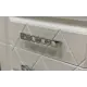 Шкаф с ящиками Союз Флоренция 90x214x56 см МДФ цвет белый