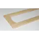 Фасад со стеклом Леспроф Экстра 29.60x71.60x2.20 см сосна/стекло цвет бежевый