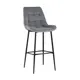 Барный стул Stool Group Флекс 51x115x58 велюр цвет серый