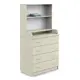 Комод Simaland Кр 80 к/4 4 ящика 81x46x153 см ЛДСП цвет бежевый