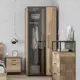 Шкаф Моби Трувор 54x210x88 см ЛДСП цвет бежевый