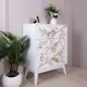 Комод Bogacho 3 ящика 109x48x84 см МДФ цвет белый