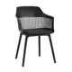Стул кухонный Стул груп Crocus 83x55x47 см экокожа цвет черный