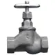 Клапан запорный Китай D090-00237 чугунный муфтовый