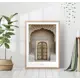 Постер 28 картин Дверная арка индийский дворец 40x50 см в подарочном тубусе без рамы