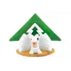 Посуда для специй 4 предмета Elan Gallery Новый год фарфор цвет разноцветный