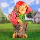 Садовая фигура Хорошие сувениры Баба Яга с метлой 58 см