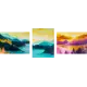 Постер Арт дизайн Счастье не за горами 30x40 см 3 шт.