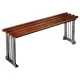 Скамья садовая Simaland 24 см x 120 см x 44 см дерево коричневый
