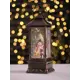 Новогоднее украшение Merry Green Фонарик 27x10.5x10.5 см с подсветкой и музыкой