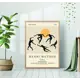 Постер 28 картин "Матисс танец рисунок репродукция" 50x40 см в подарочном тубусе без рамы