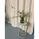 Журнальный столик круглый Luchi Onix 35x35 см бежевый