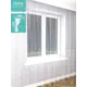 Тюль на шторной ленте Inva ЗигЗаг 500х270 см цвет белый