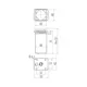Ножка регулируемая GTV 40x40 NM-NACK-27651-06 60 мм хром 70 кг