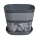 Кашпо 236688 Violet 1 см 3.58 л пластик серый