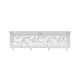Настенная вешалка Tempache 50x17x14 см 4 крючка цвет белый