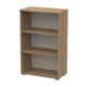 Стеллаж Ао экспро 75x120x42 см ЛДСП цвет светло-коричневый нагрузка на полку до 5 кг