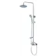Душевая стойка konner 6126298 со смесителем 3 режима цвет хром