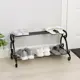 Обувница Клик мебель 70x33x36 см металл цвет черный