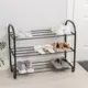 Обувница Клик мебель 70x55x30 см металл цвет черный
