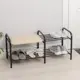 Обувница Nika 79x36x33 см металл цвет черный