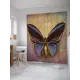 Шторка для ванной Ночная бабочка 180x200 см