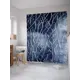 Шторка для ванной Стеклянные трещины 180x200 см sc_4744